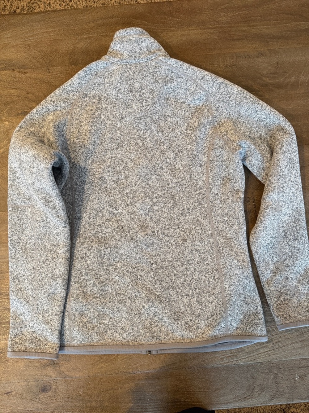 Patagonia Women's Better Sweater Full Zip Fleece Jacket Birch White Medium Q19 - Picture 7 of 8